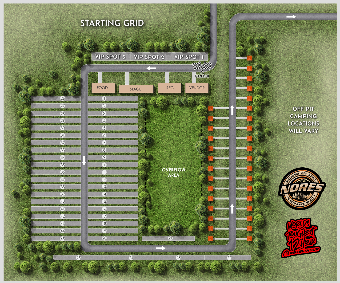 PIT ROW PARKING SPOT 7